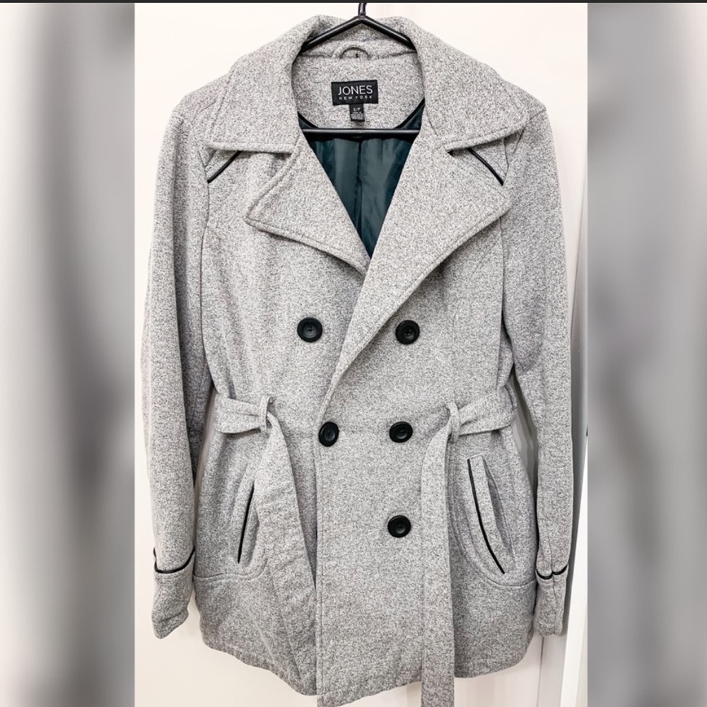 Jones NY Gray Coat | Size S